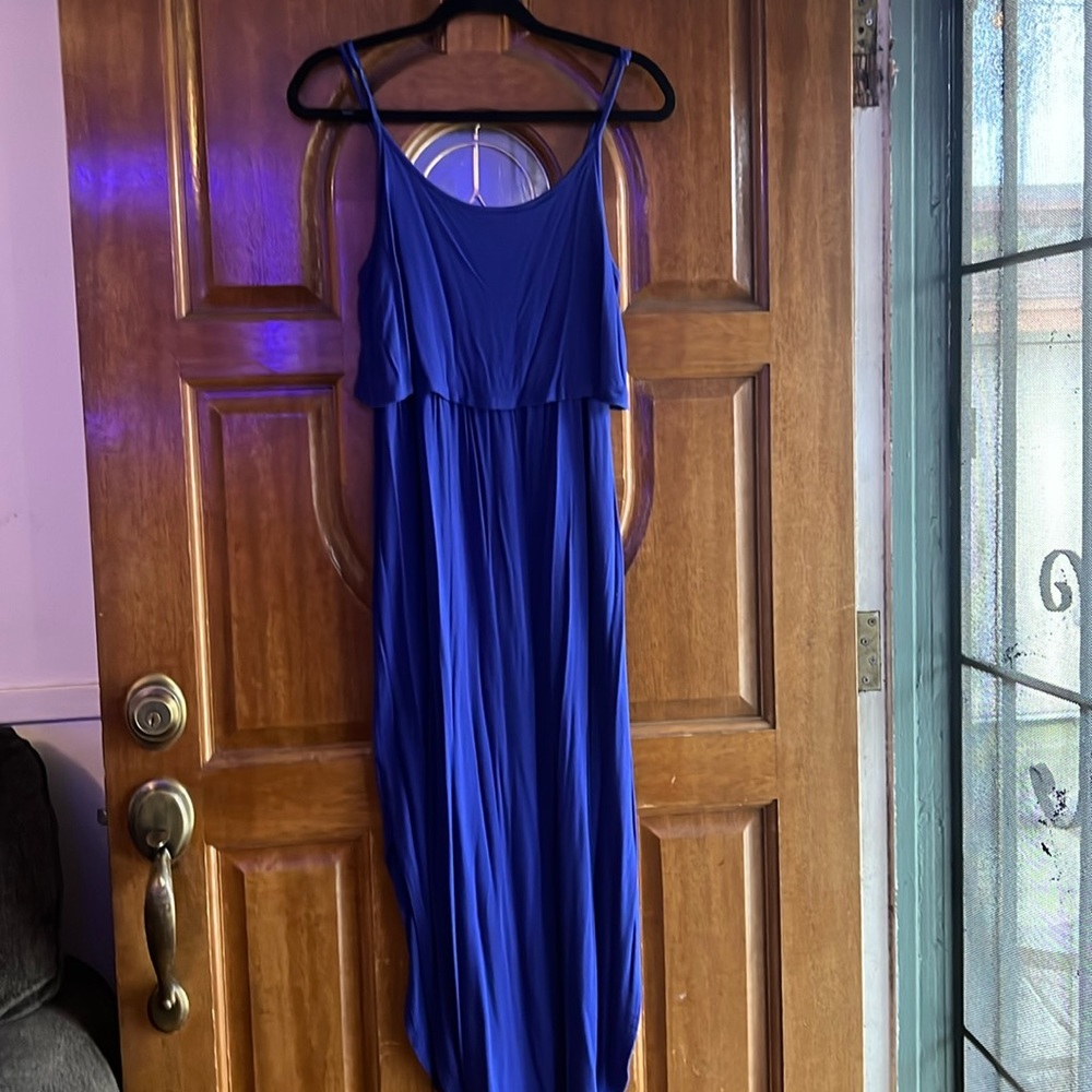 Summer blue dress